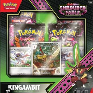 Pokemon Shrouded Fable Kingambit Illustration Collection Box